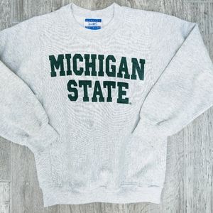 Vintage Kids' Michigan State Crewneck Sweatshirt